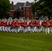 Marines with the Battle Color Detachment had the honor of performing for the United States Naval Academy Commissioning Week