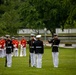 Marines with the Battle Color Detachment had the honor of performing for the United States Naval Academy Commissioning Week