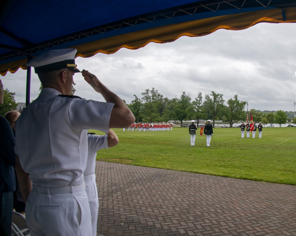 DVIDS Images Marines with the Battle Color Detachment had the honor