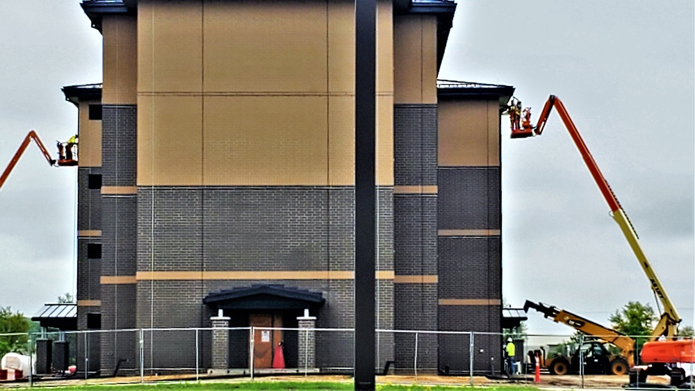Second transient troops barracks project continues at Fort McCoy