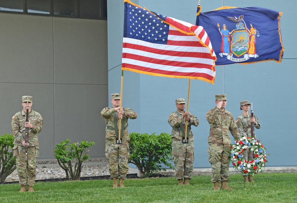New York National Guard headquarters marks Memorial Day