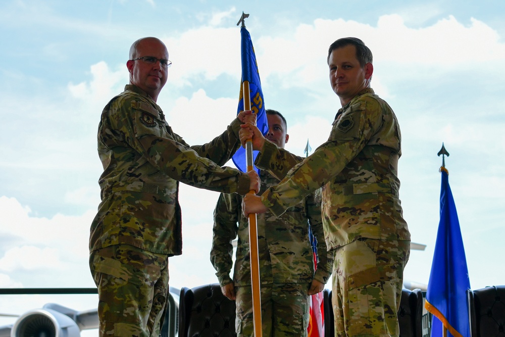 437th Operations Support Squadron Change of Command