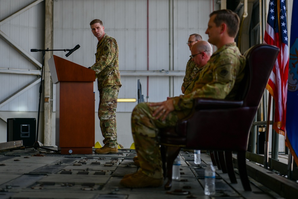 437th Operations Support Squadron Change of Command