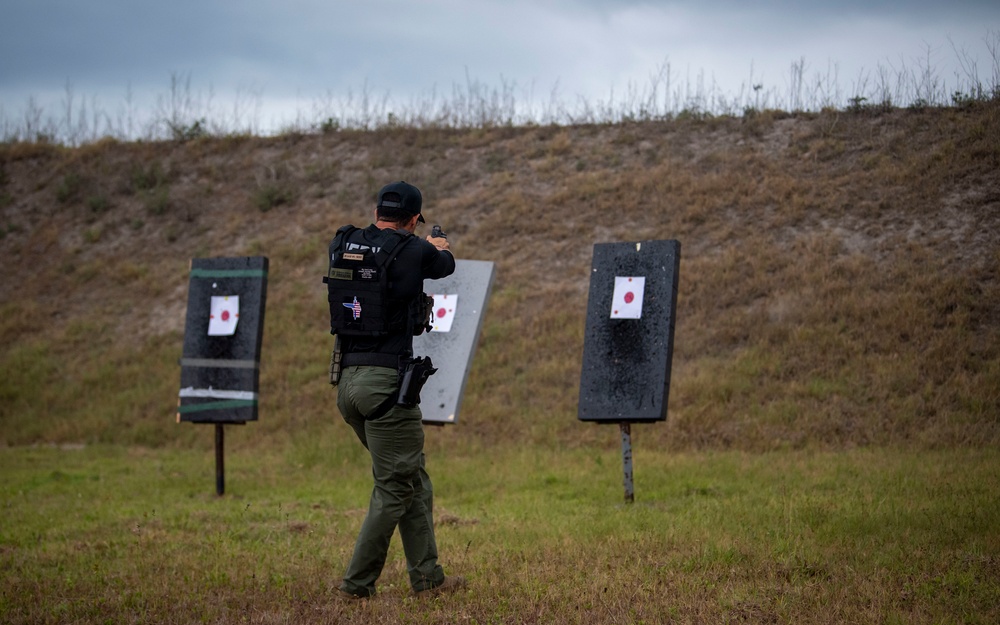 Military and local law enforcement showcase skills in tactical shooting competition