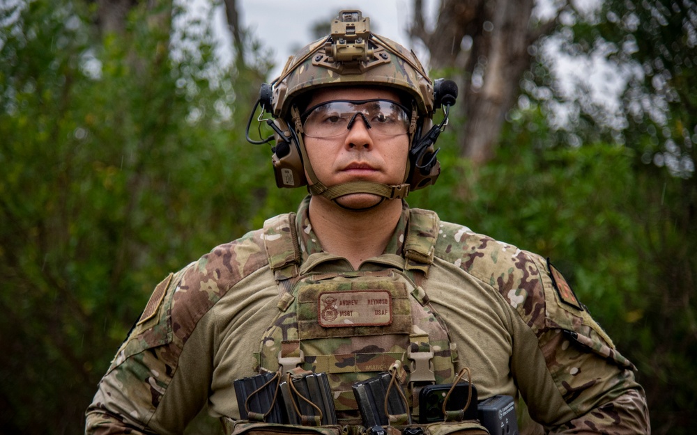 Military and local law enforcement showcase skills in tactical shooting competition