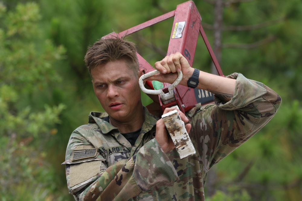 3rd Infantry Division Soldier competes in Best Squad Competition