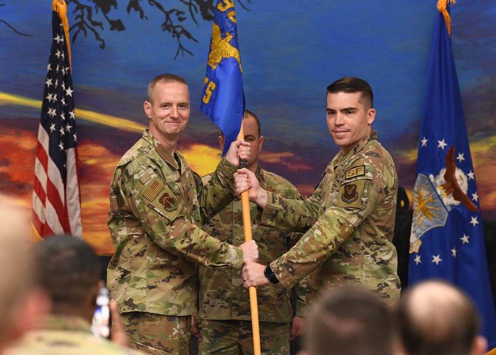 90th Ground Combat Training Squadron Change of Command