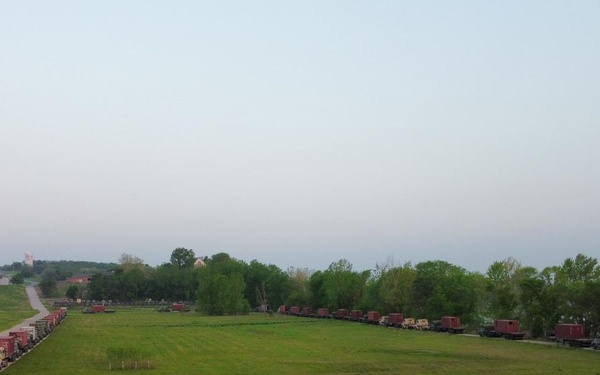 ‘Loaded Up and Truckin’:  Arizona National Guard Delivers for Operation Patriot Press