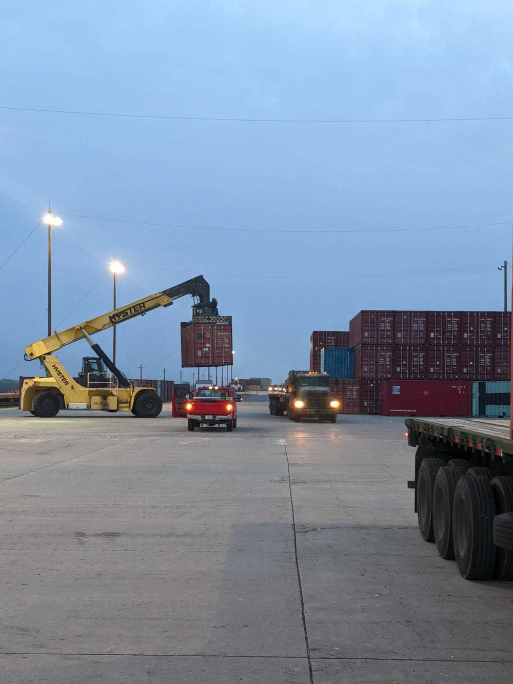 ‘Loaded Up and Truckin’:  Arizona National Guard Delivers for Operation Patriot Press