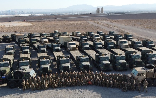‘Loaded Up and Truckin’:  Arizona National Guard Delivers for Operation Patriot Press
