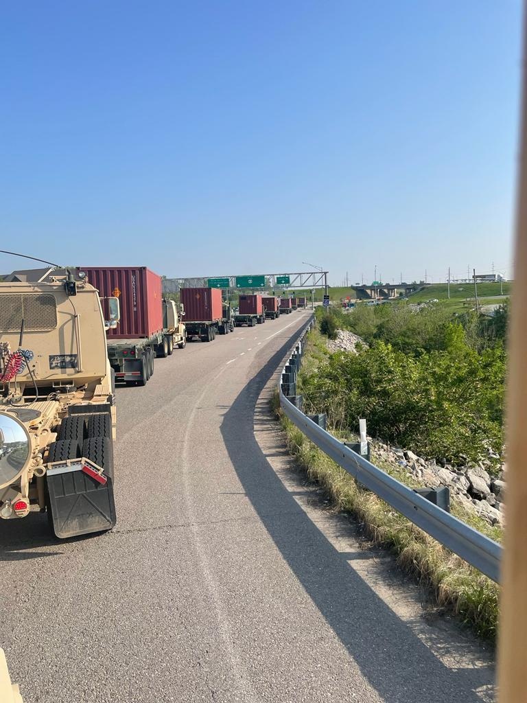 ‘Loaded Up and Truckin’:  Arizona National Guard Delivers for Operation Patriot Press