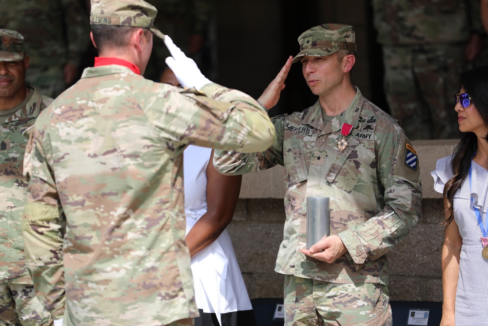 Brig. Gen. Jasper Jeffers Farewell Ceremony