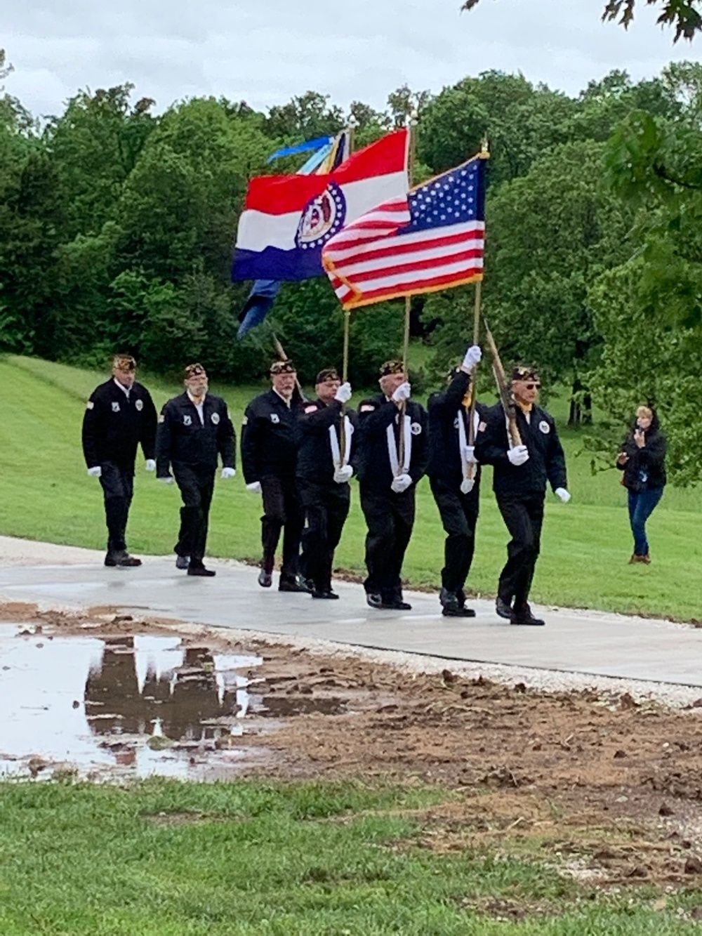 Veterans Memorial at Stockton Lake dedicated on Armed Forces Day