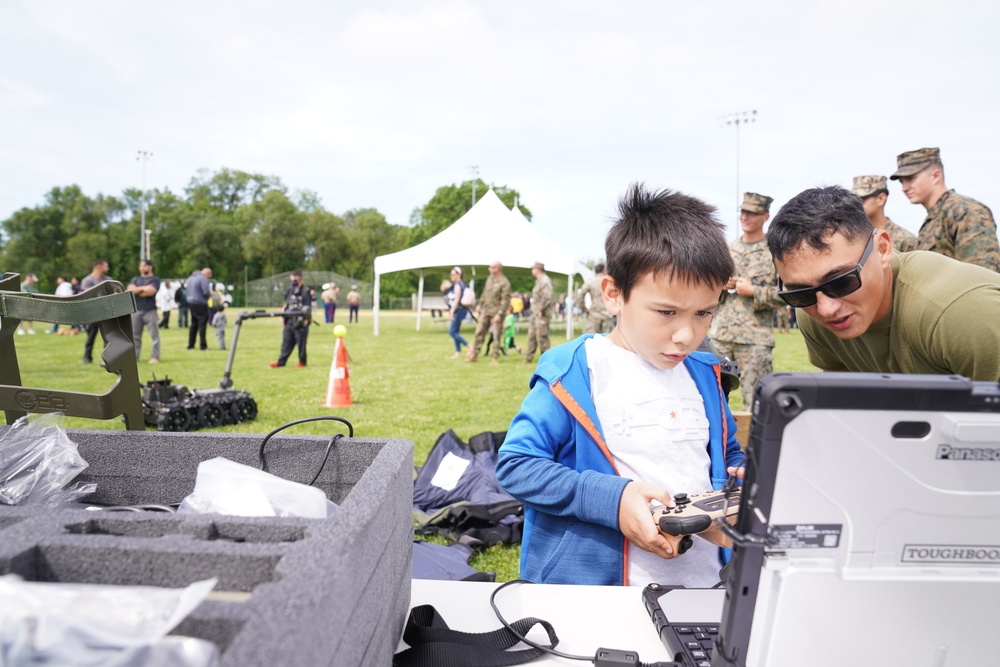 Marines Show Out for Fleet Week NY 2022 at Lincoln Park