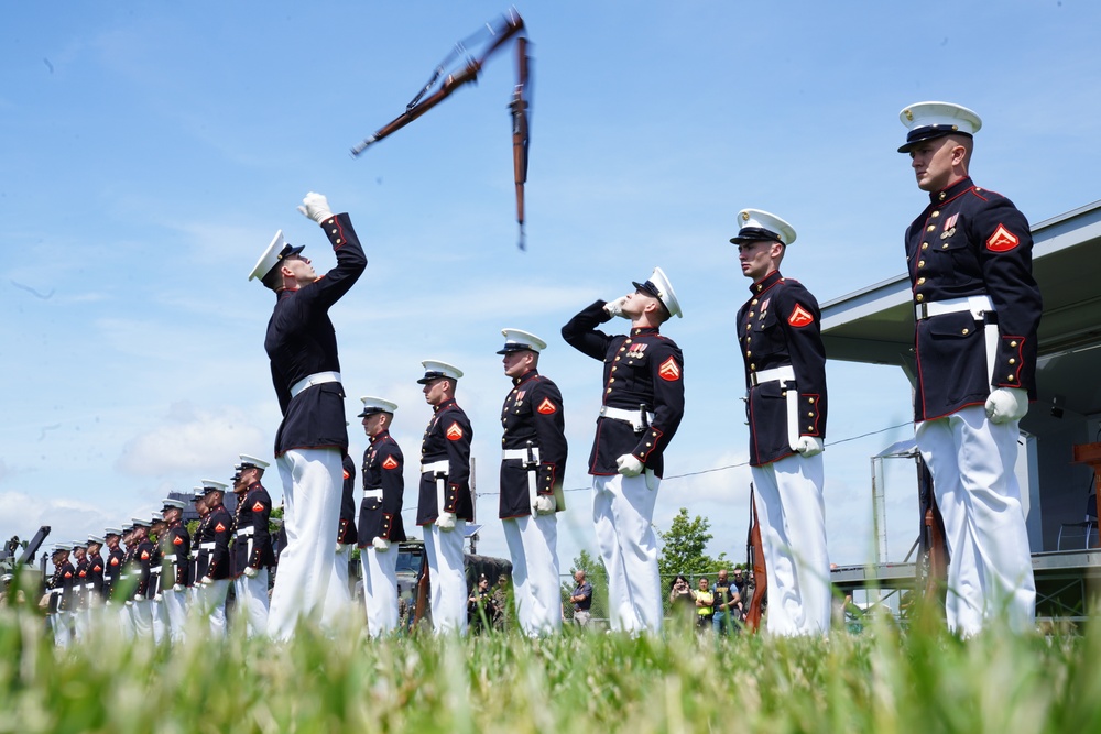 Marines Show Out for Fleet Week NY 2022 at Lincoln Park