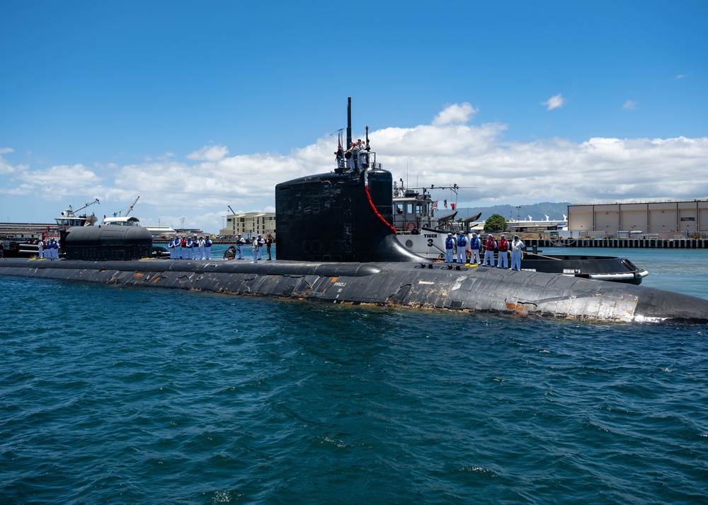 USS North Carolina Returns from Deployment