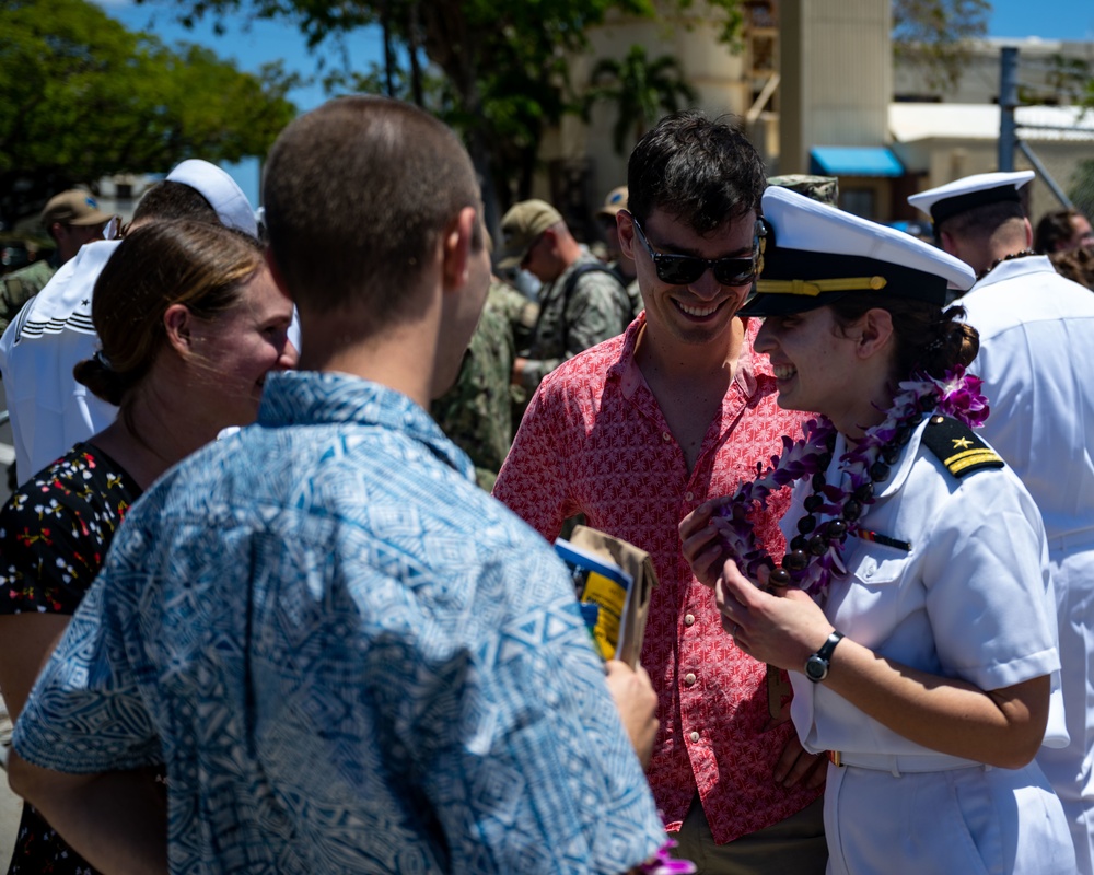 USS North Carolina Returns from Deployment