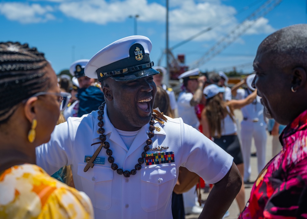 USS North Carolina Returns from Deployment