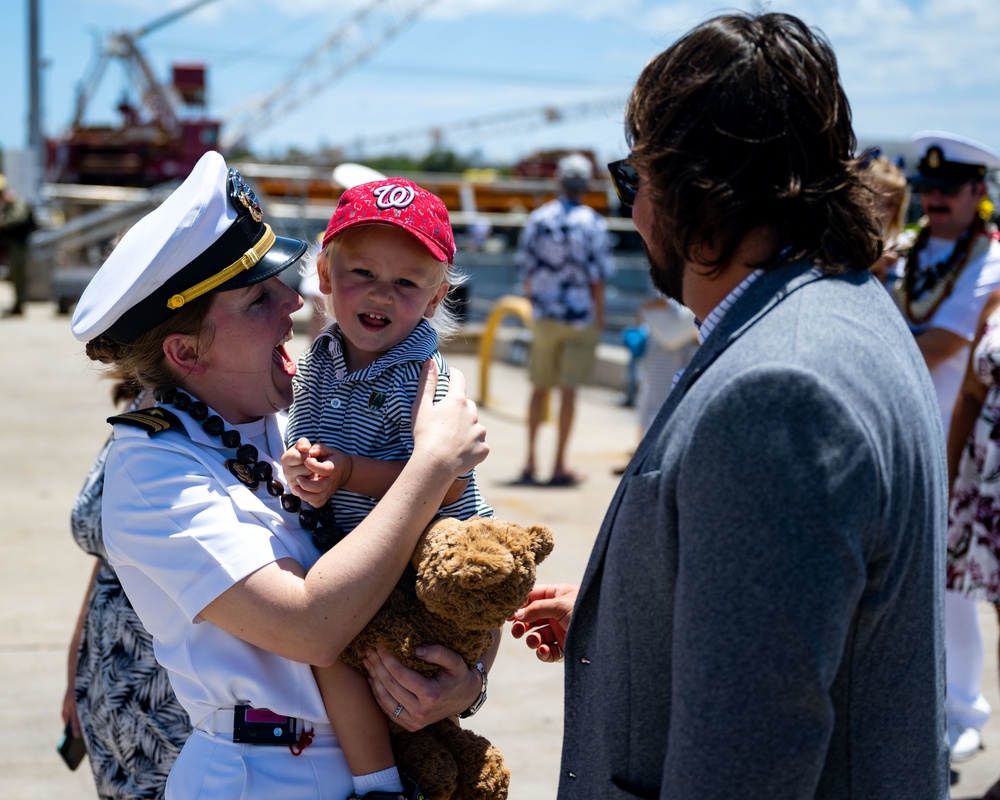 USS North Carolina Returns from Deployment