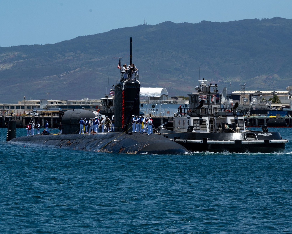 USS North Carolina Returns from Deployment