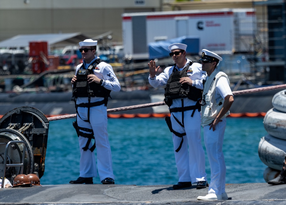 USS North Carolina Returns from Deployment