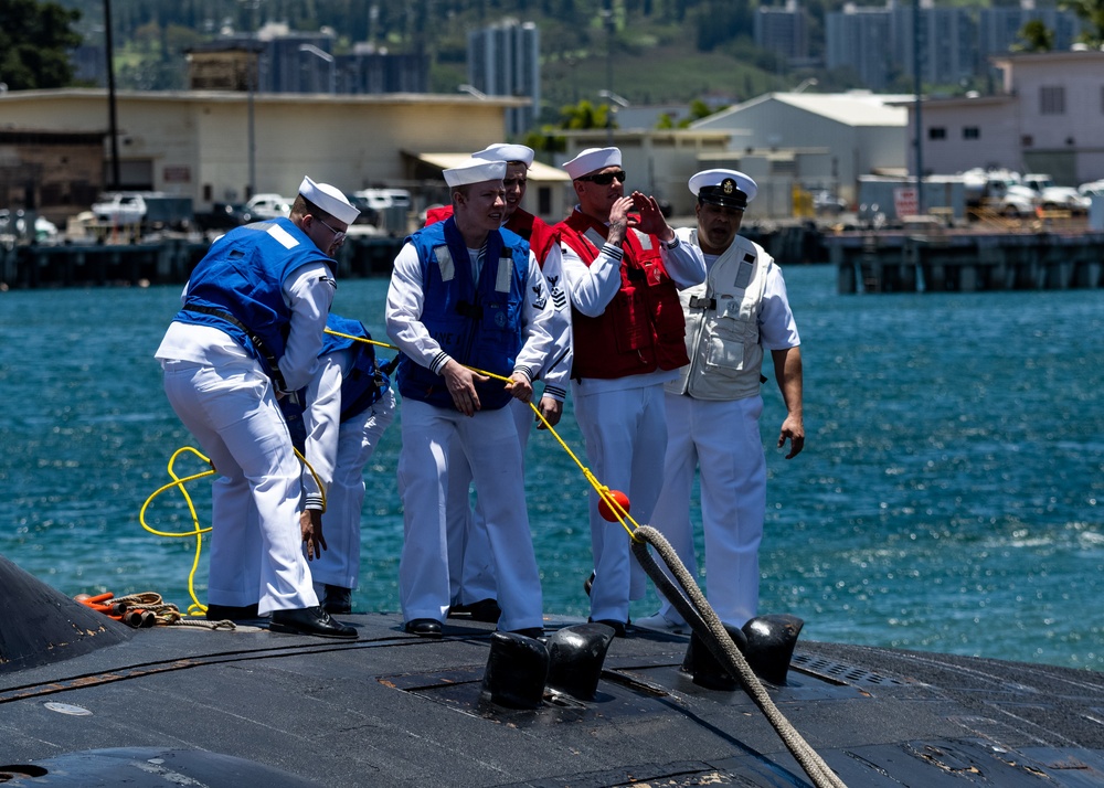 USS North Carolina Returns from Deployment