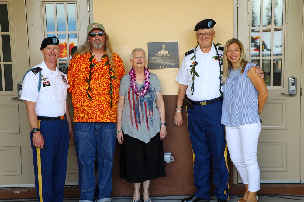 CPL Jacob R. Fleischer Memorial Building Dedication Ceremony