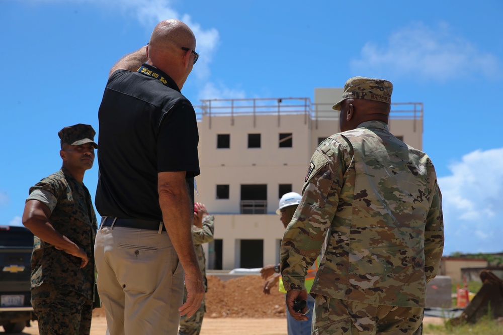 National Guard Bureau advisors visit Marine Corps Base Camp Blaz