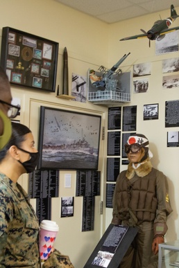 CAMP KINSER'S BATTLE OF OKINAWA HISTORICAL DISPLAY SEEKS TO EDUCATE, LOOKS TOWARDS FUTURE