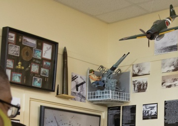 CAMP KINSER'S BATTLE OF OKINAWA HISTORICAL DISPLAY SEEKS TO EDUCATE, LOOKS TOWARDS FUTURE / キンザー沖縄戦歴史資料館、未来を見据え、平和への願いを込め、世界発信への方法模索