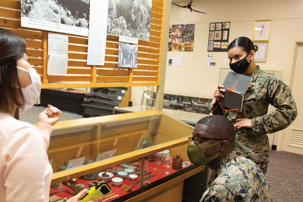 CAMP KINSER'S BATTLE OF OKINAWA HISTORICAL DISPLAY SEEKS TO EDUCATE, LOOKS TOWARDS FUTURE