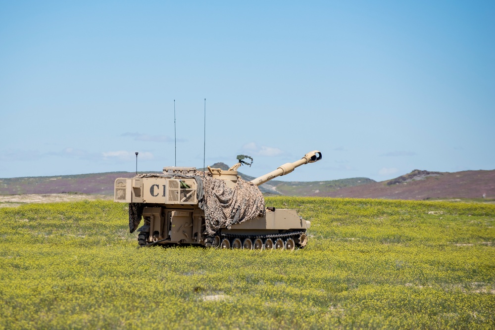 Idaho National Guard executes Paladin live-fire training with modernized smart weapon