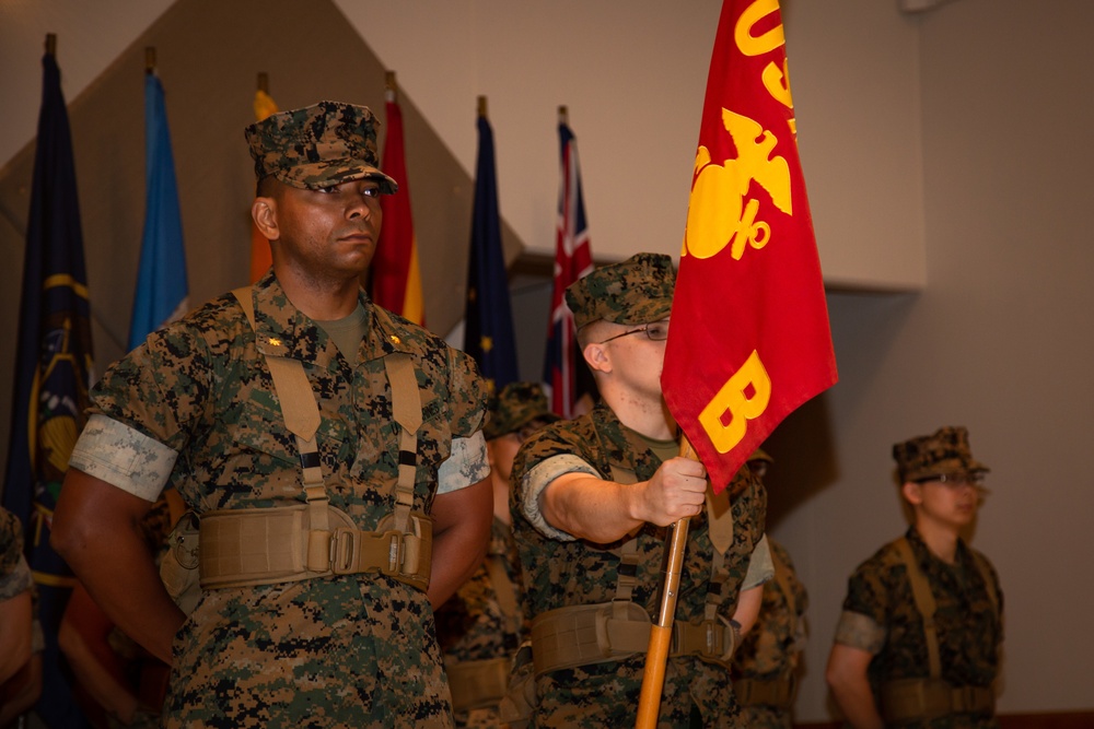 Headquarters and Support Battalion Conducts a Change of Command Ceremony on Camp Foster