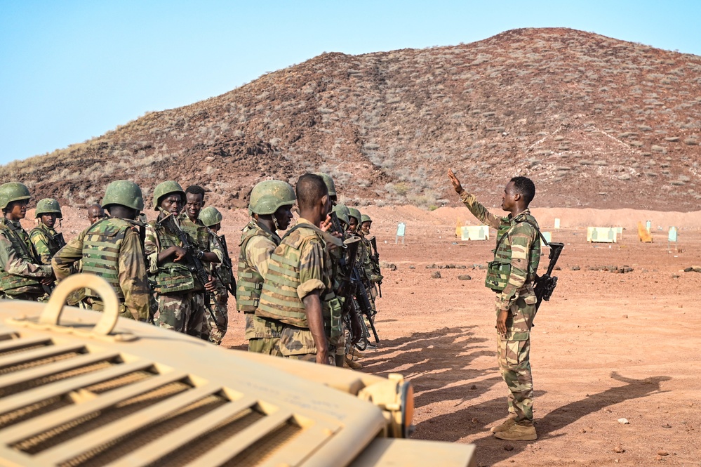 SFAB Trains Djiboutian Soldiers