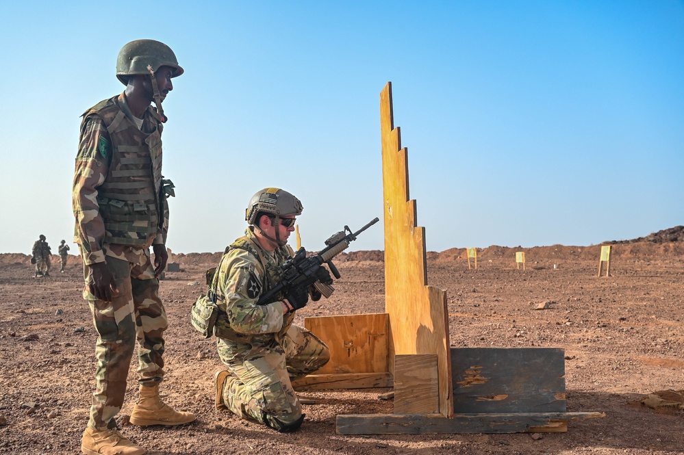 SFAB Trains Djiboutian Soldiers