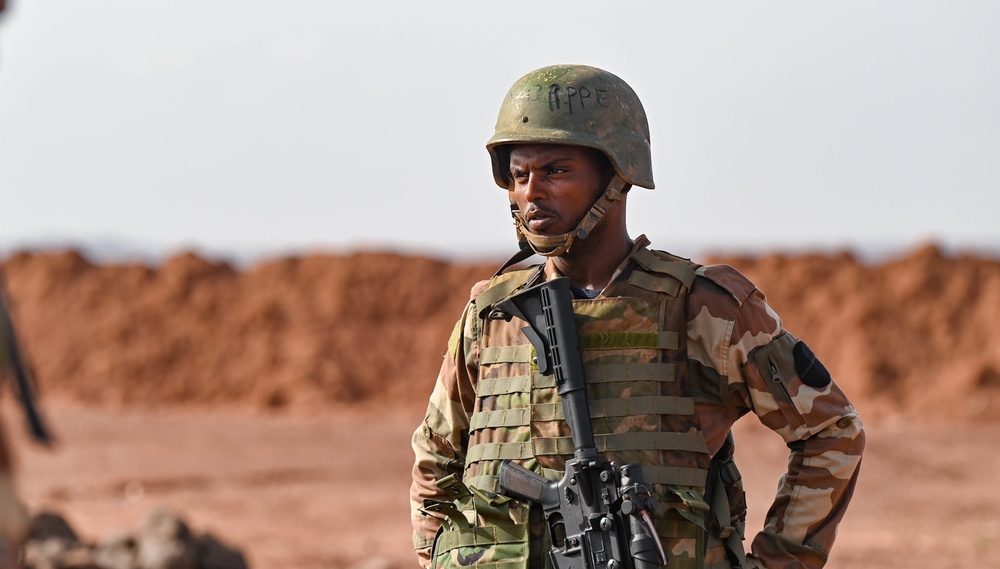 SFAB Trains Djiboutian Soldiers