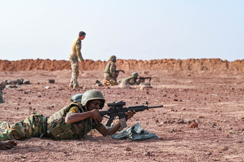 SFAB Trains Djiboutian Soldiers