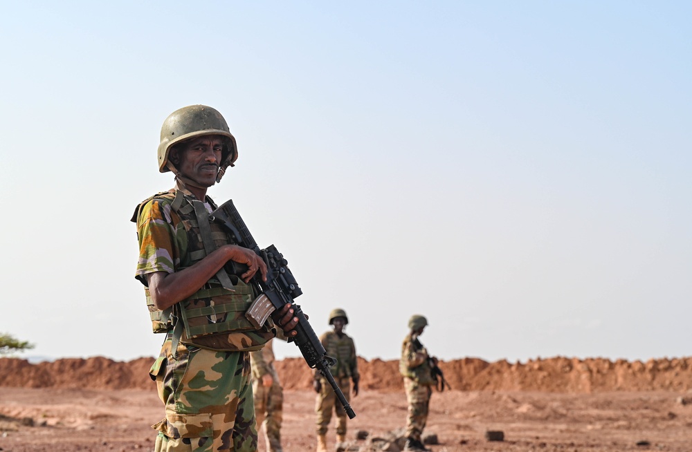 SFAB Trains Djiboutian Soldiers