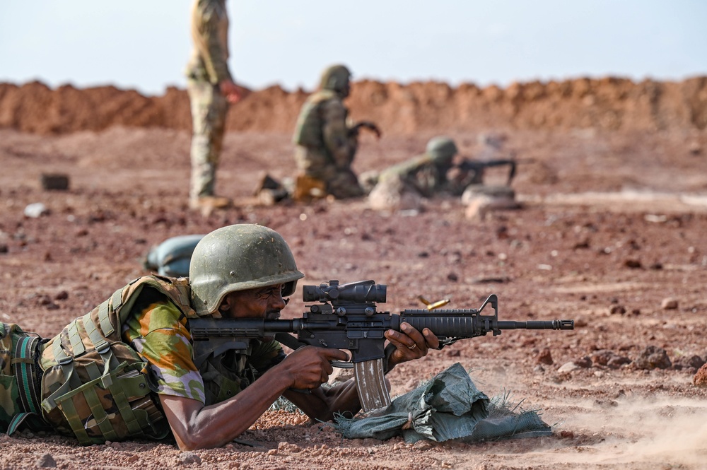 SFAB Trains Djiboutian Soldiers