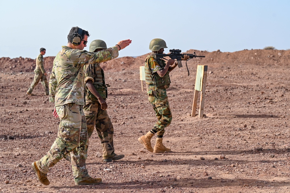 SFAB Trains Djiboutian Soldiers