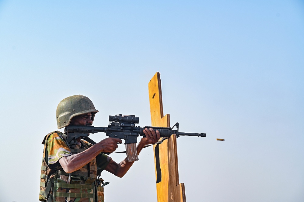 SFAB Trains Djiboutian Soldiers