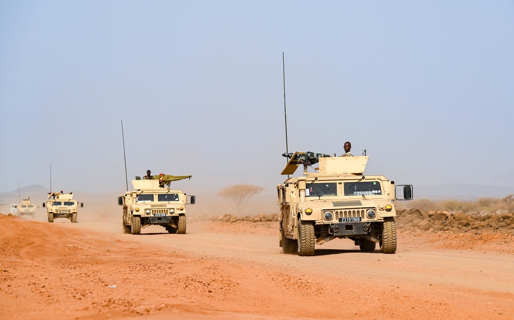 SFAB Trains Djiboutian Soldiers