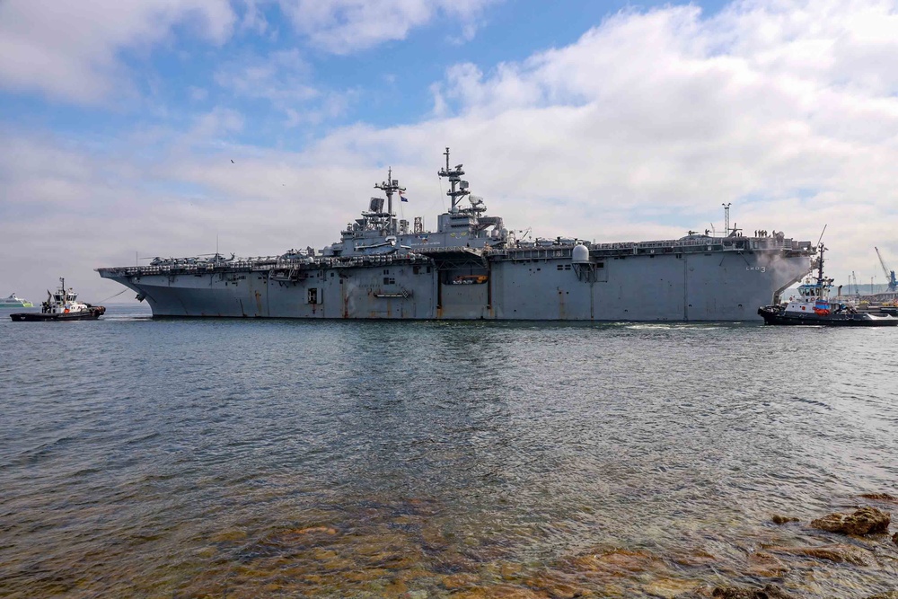 USS Kearsarge ports in Estonia