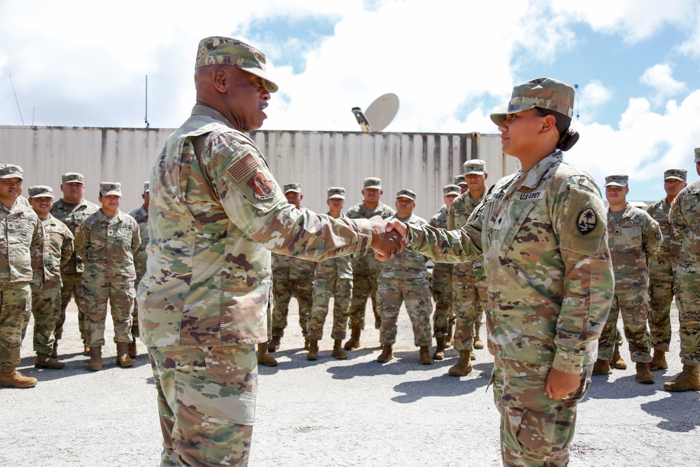 SEA Whitehead visits Guam National Guard