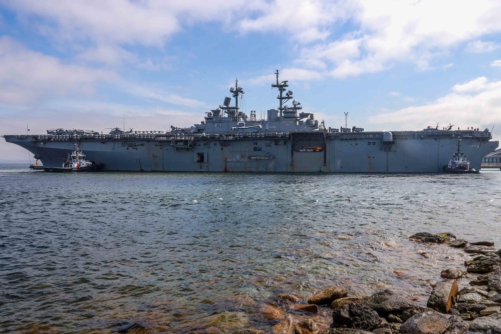 USS Kearsarge ports in Estonia