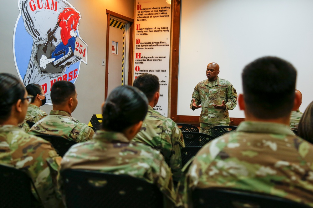 SEA Whitehead visits Guam National Guard