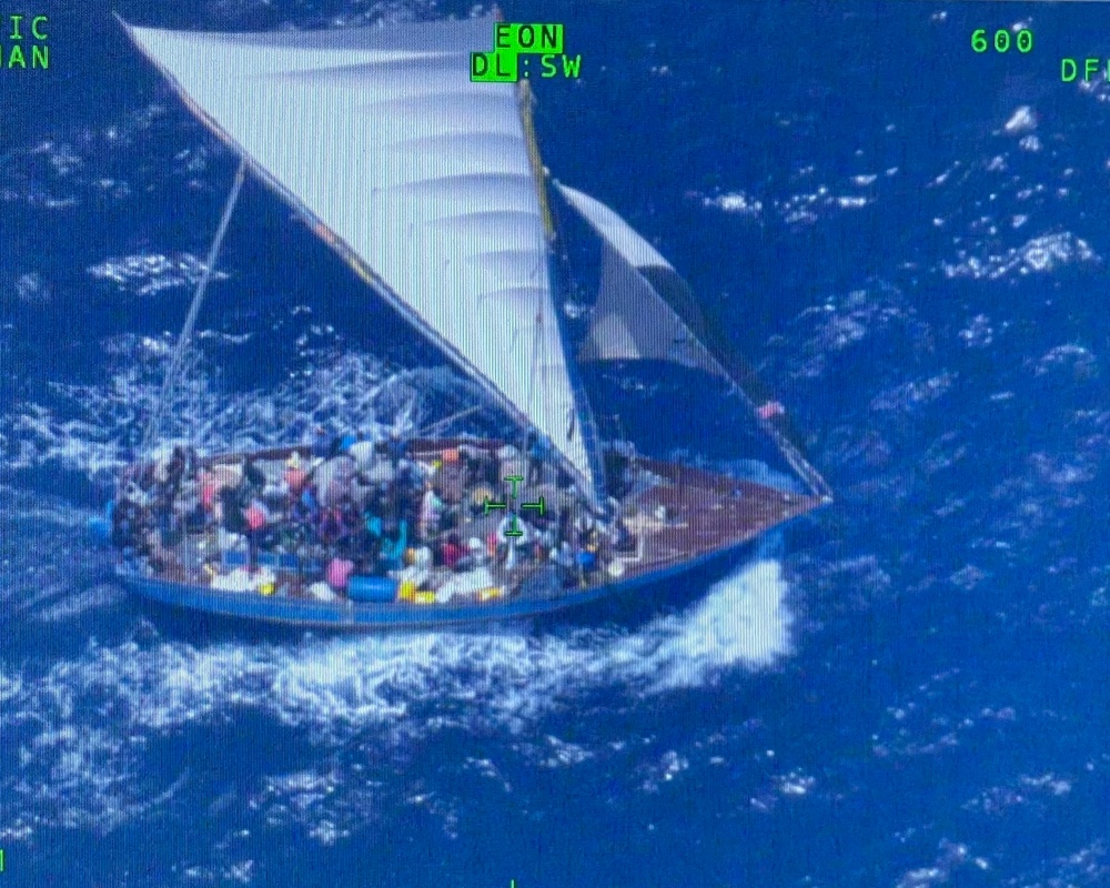 Coast Guard intercepts Haitian sail vessel off Florida Keys coast
