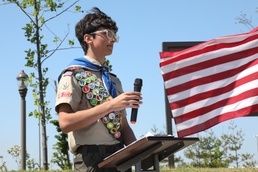 Army Chaplain honored with monument on Camp Humphreys