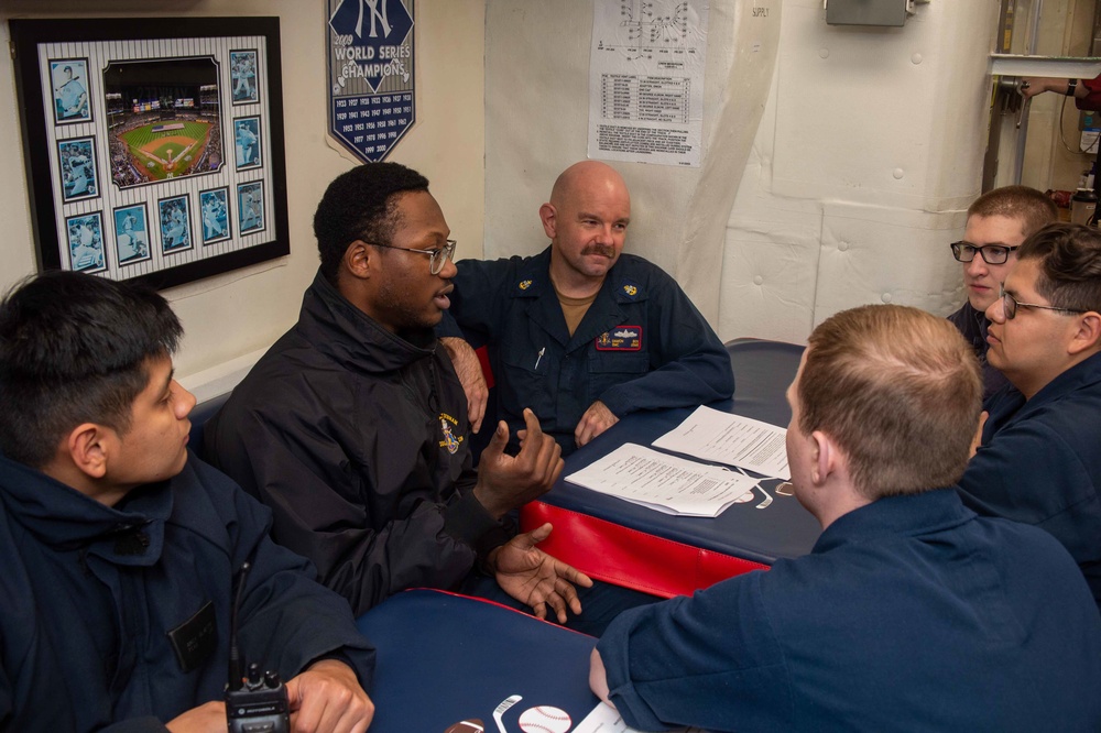 USS Jason Dunham (DDG 109) Conduct a PQS Rodeo