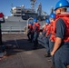 USS San Jacinto conducts replenishment at sea